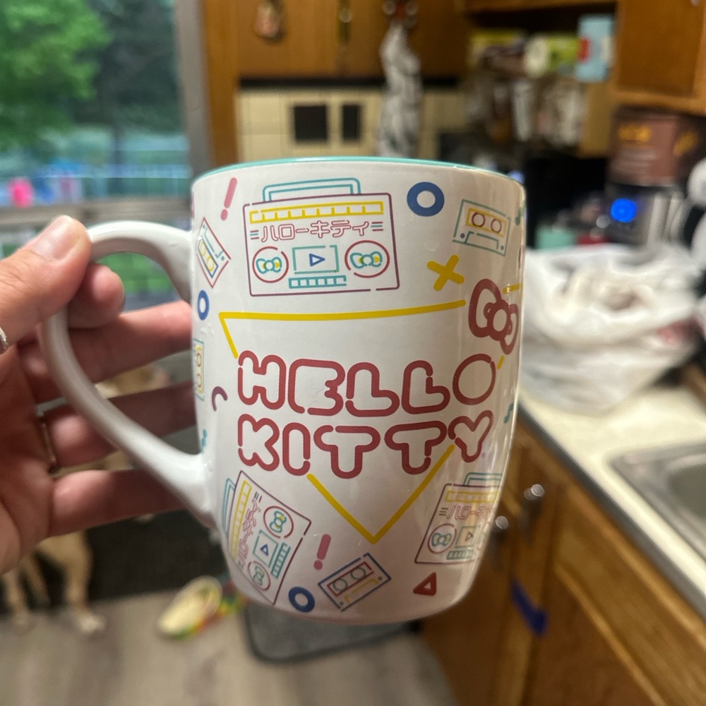 Hello Kitty White and Red Ceramic Mug Playful Dining Essential